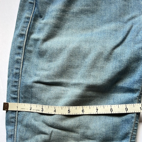 7Fam jeans high waisted, 2 tone crop jeans- y2k - Picture 8 of 14